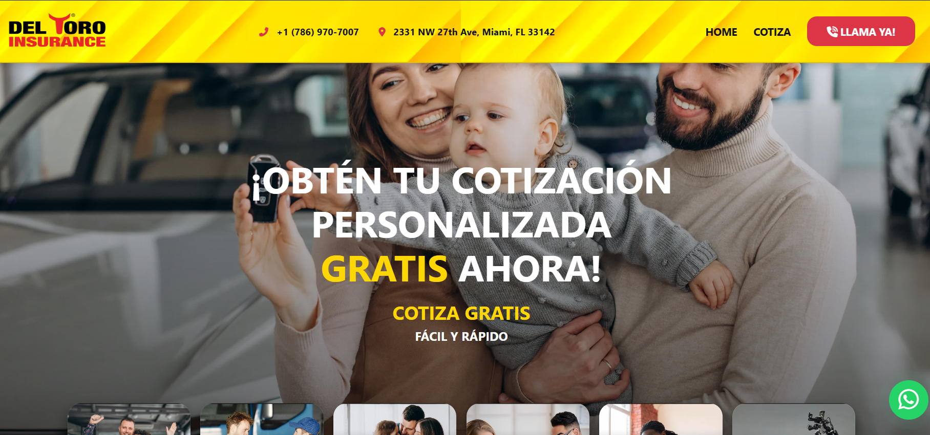 Página Web Del Toro Insurance Florida